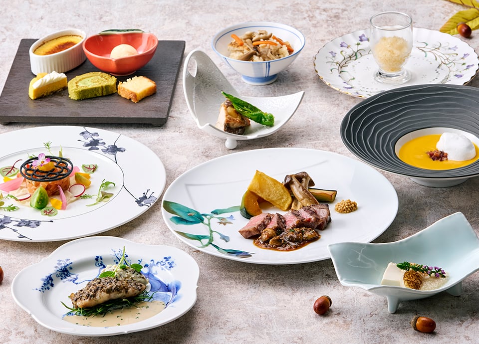 ランチ｜懐石フランス料理 グルマン橘｜レストラン＆バー｜リーガ