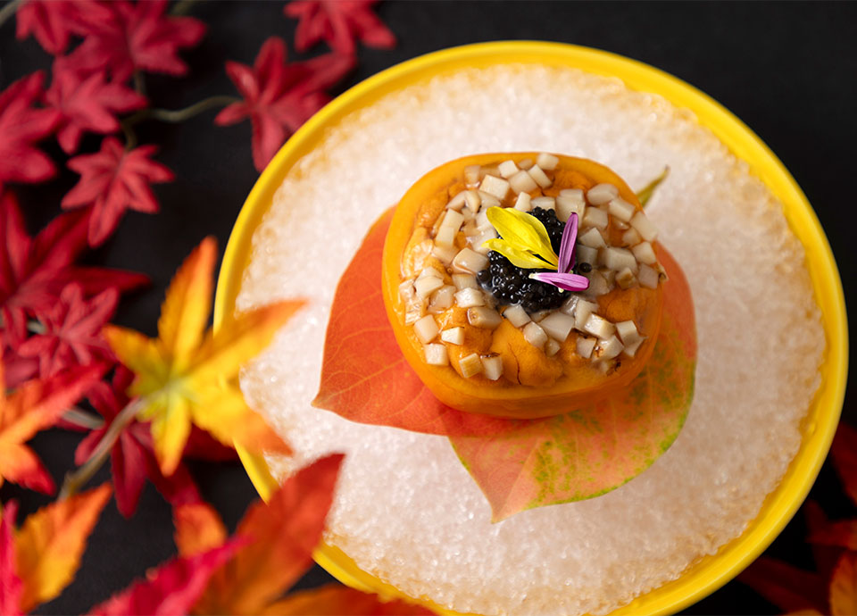 松茸と名残り鱧　黒毛和牛の特別会席