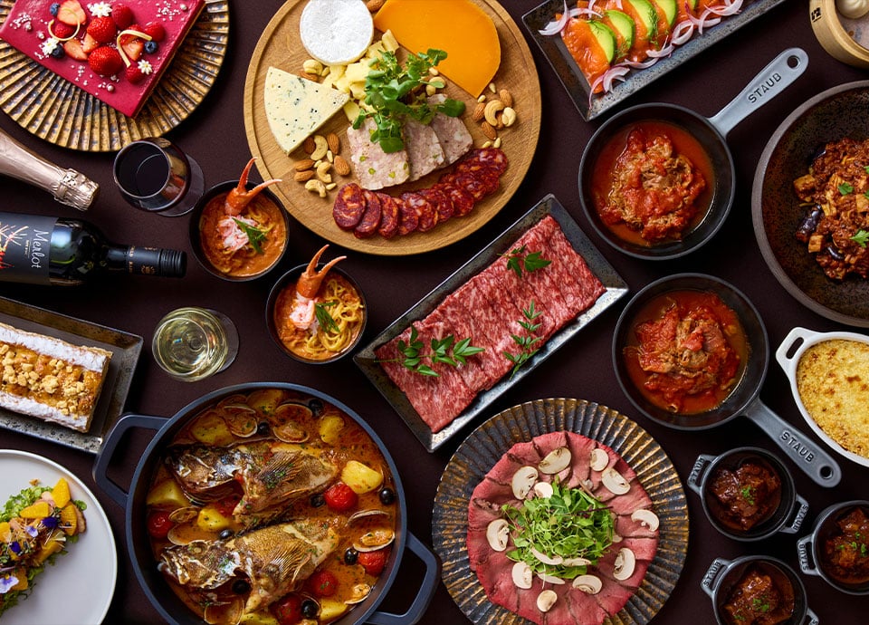 冬のごちそうビュッフェ<br>ディナー